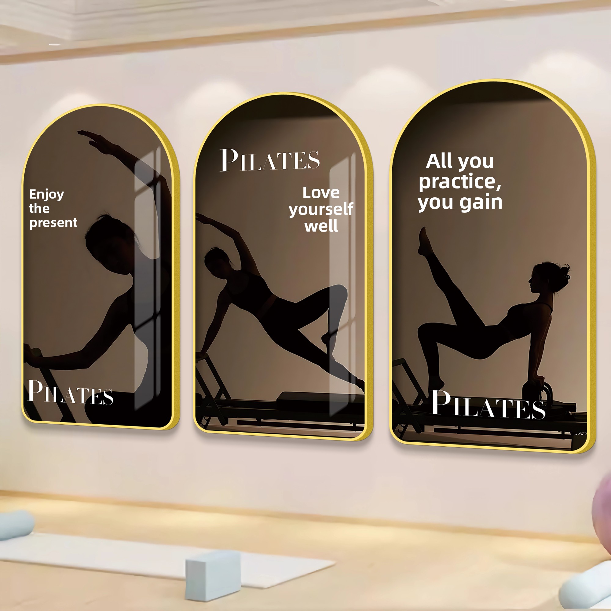 Modern Yoga Studio Wall Decora - Pilates Yoga Class recensione e prezzo