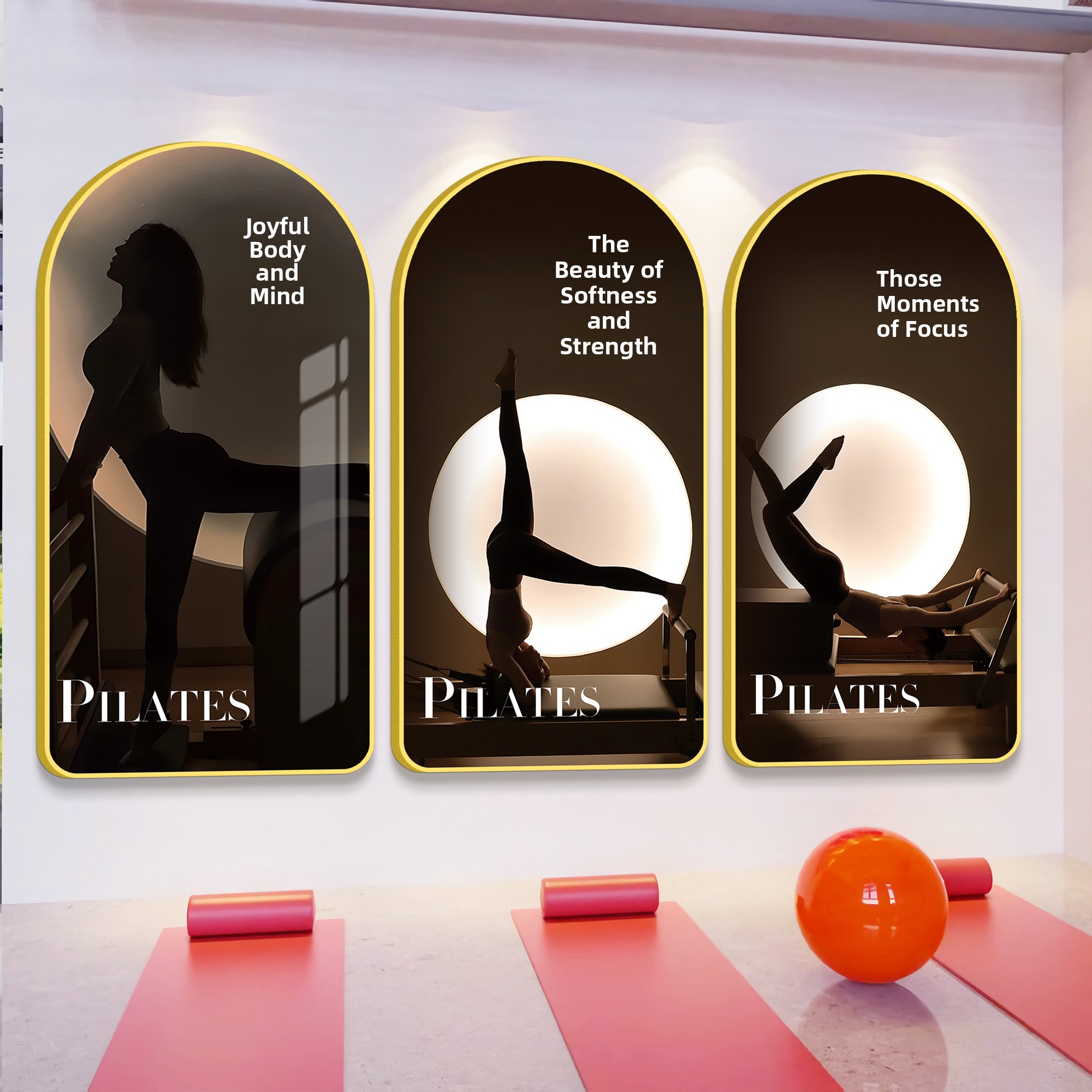 Modern Yoga Studio Wall Decora - Pilates Yoga Class recensione e prezzo