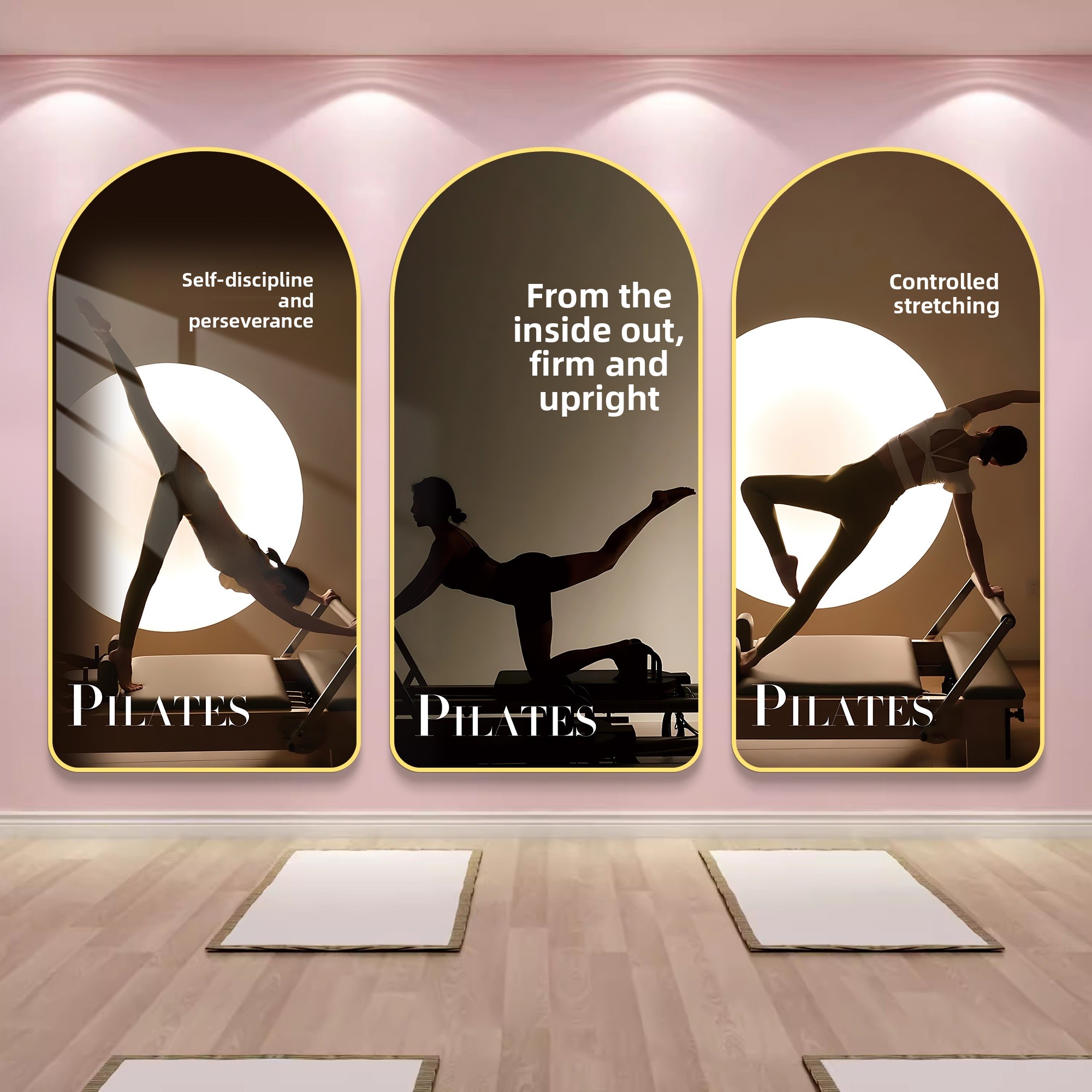 Modern Yoga Studio Wall Decora - Pilates Yoga Class recensione e prezzo