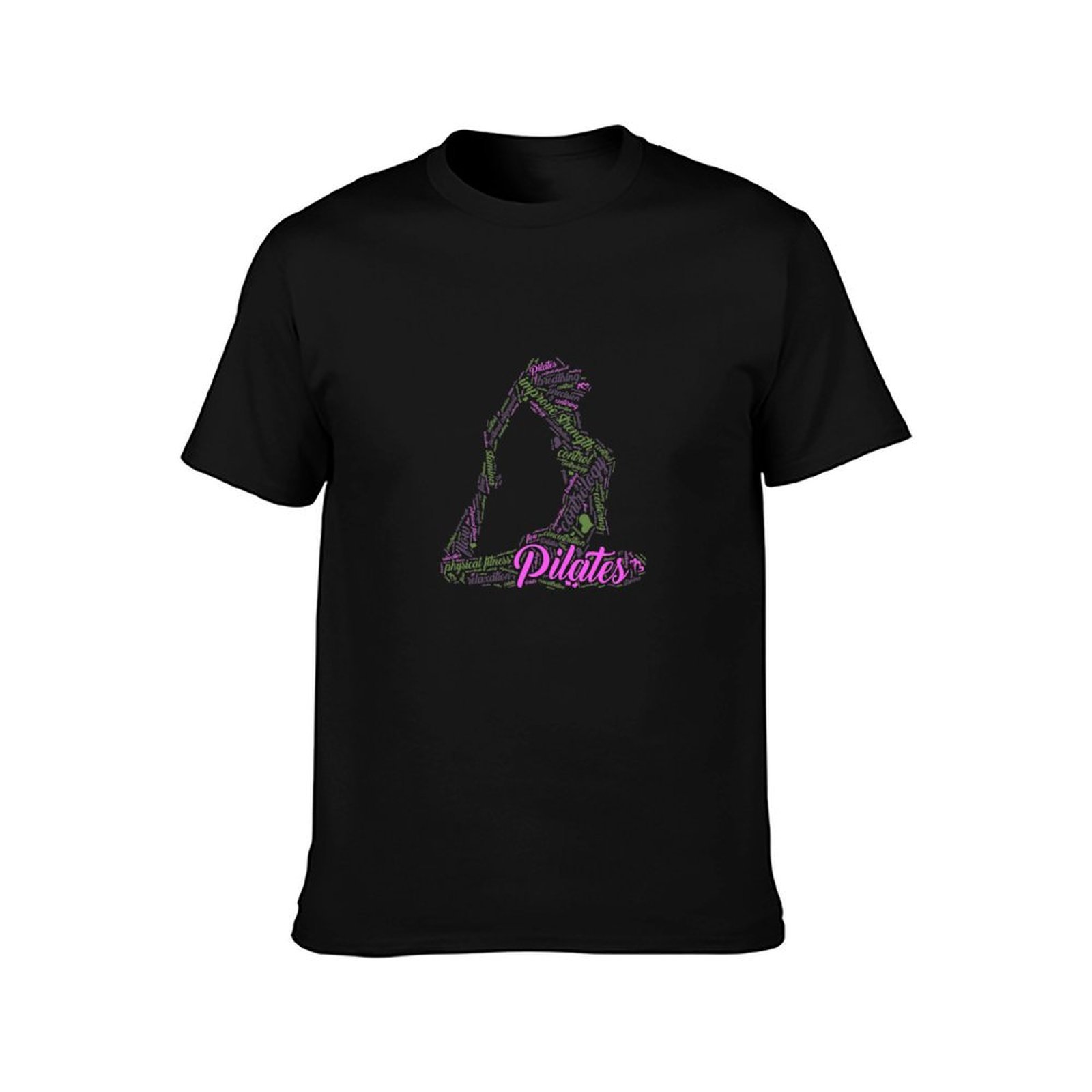 Womens Fun Word Cloud and Cute - Pilates Yoga Class recensione e prezzo