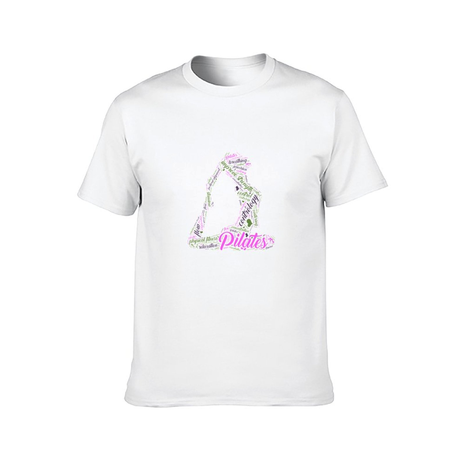 Womens Fun Word Cloud and Cute - Pilates Yoga Class recensione e prezzo